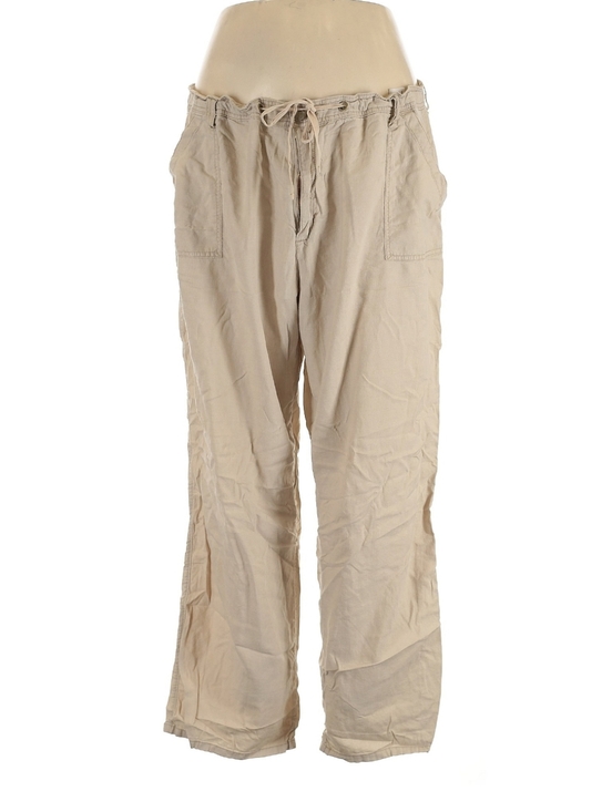 Nine West Pants - Nine West Jeans 20w Linen blend drawstring Slacks